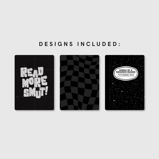 dark romance kindle case inserts (pack of 3)