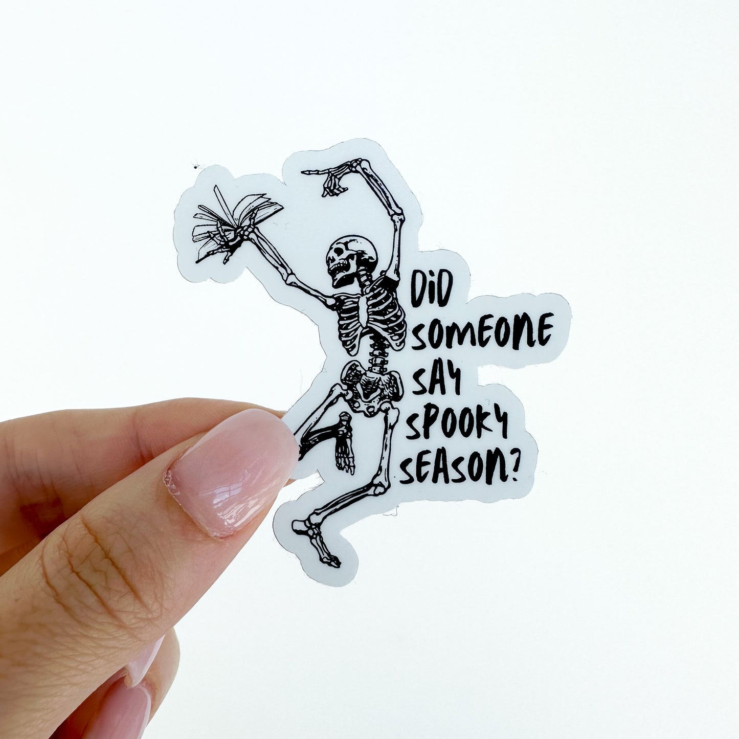 did someone say spooky season sticker