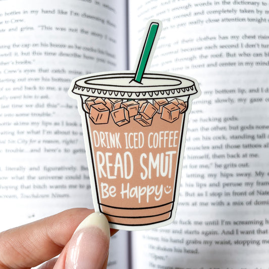 drink iced coffee sticker