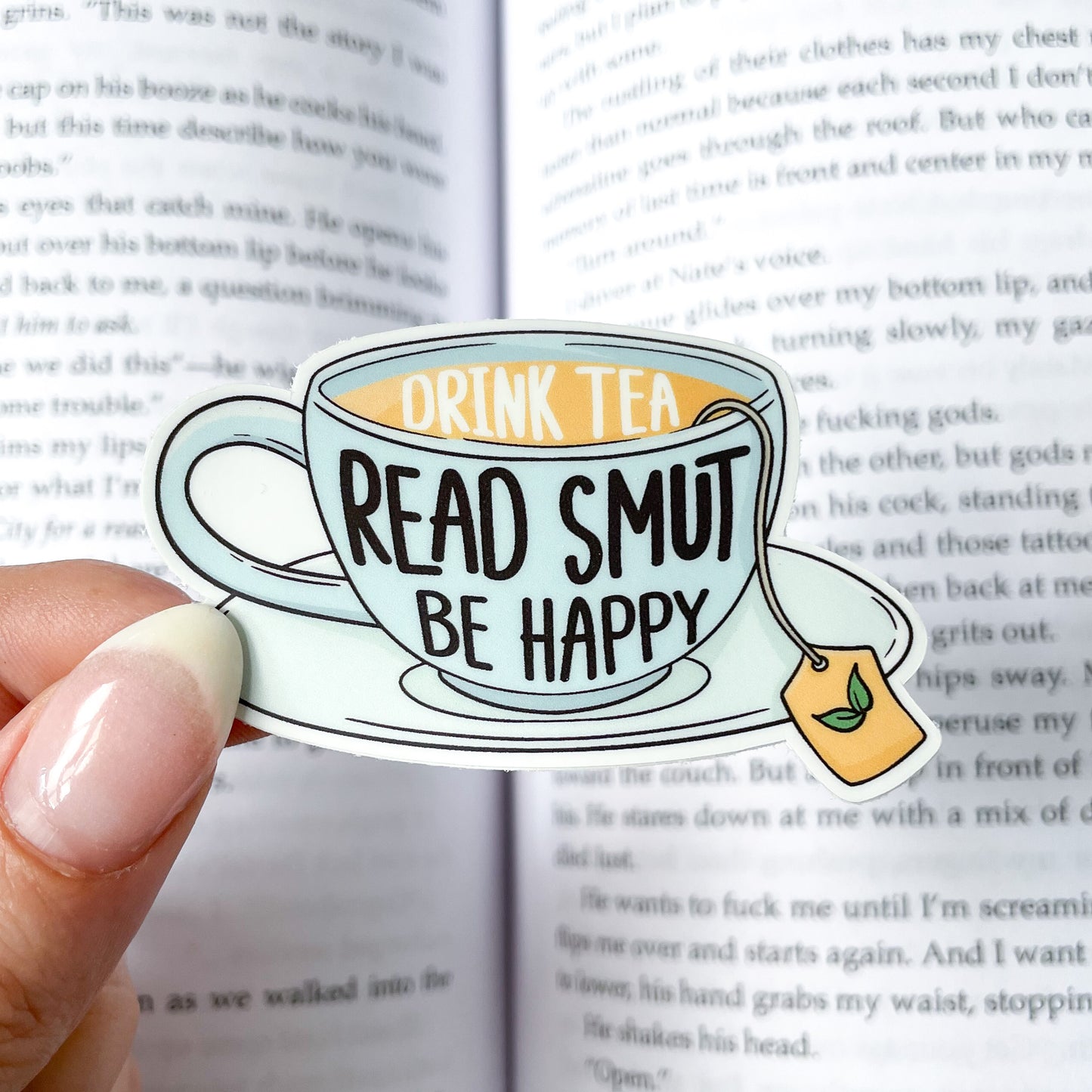 drink tea sticker