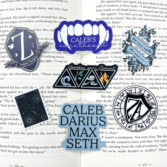 Zodiac Academy sticker pack