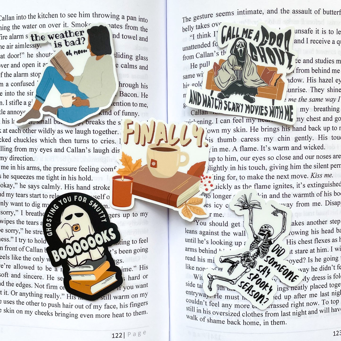 spooky season sticker bundle