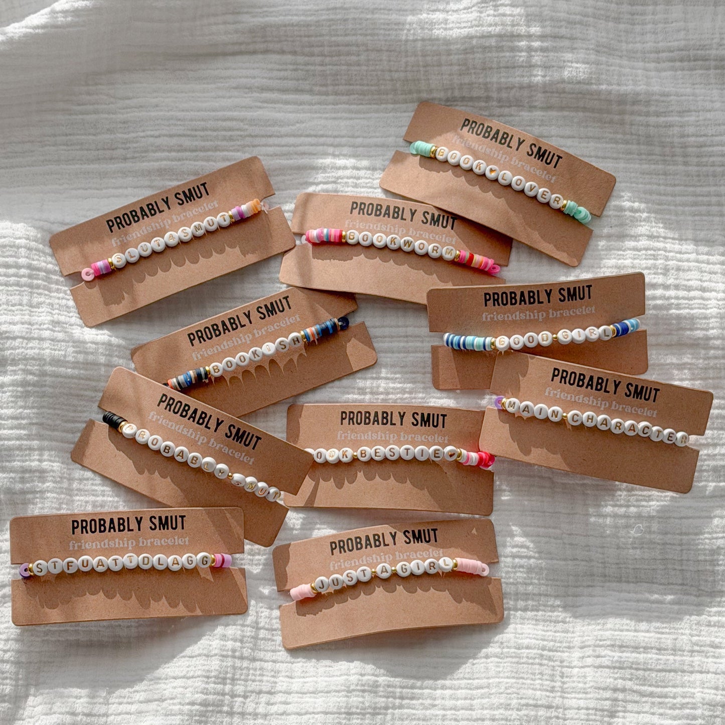 book besties friendship bracelet