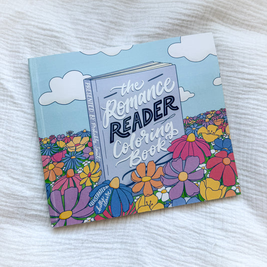 the romance reader coloring book