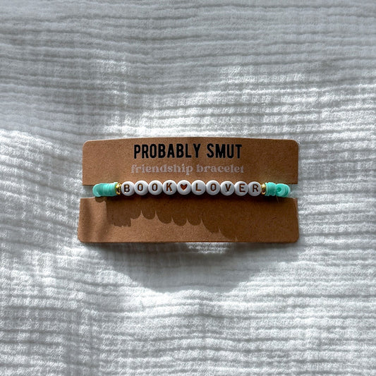 book lover friendship bracelet