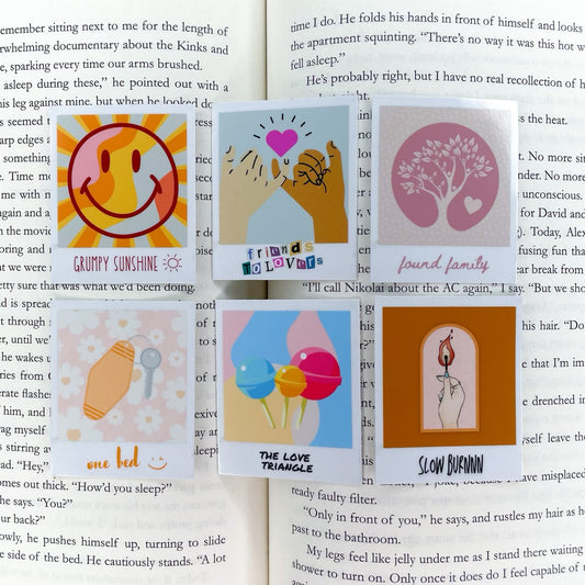 trope polaroid sticker pack #2