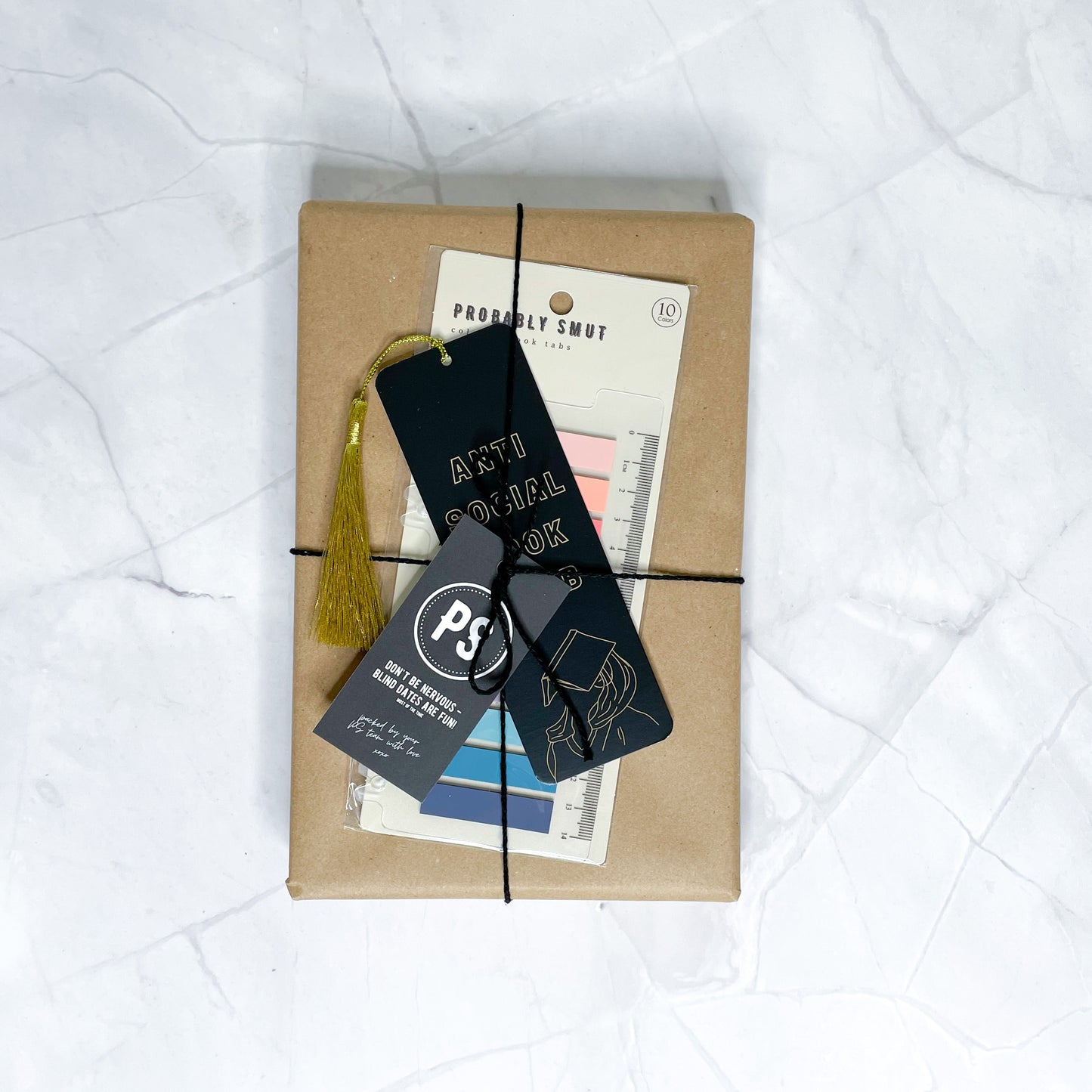 blind date with a book (stickers not pictured)