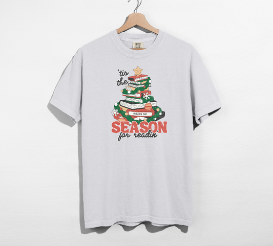 tis the season for readin' t-shirt