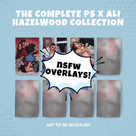 Ali Hazelwood x PS Collection Overlay Art Prints (set of 8)