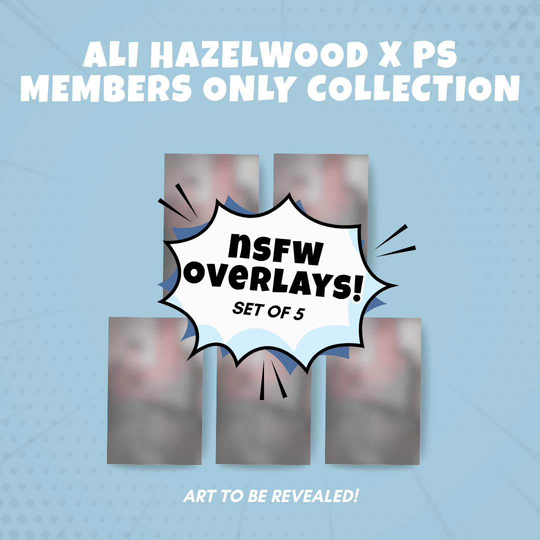 Ali Hazelwood x PS Members Only Collection Overlay Art Prints (set of 5)