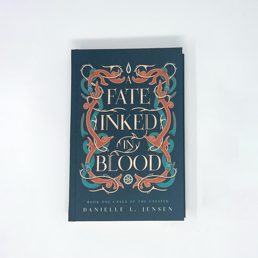 [IMPERFECT] A Fate Inked in Blood by Danielle Jensen - SE hardcover