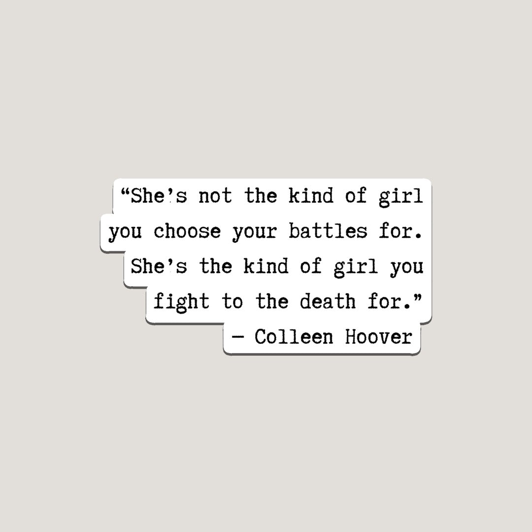 coho quote sticker