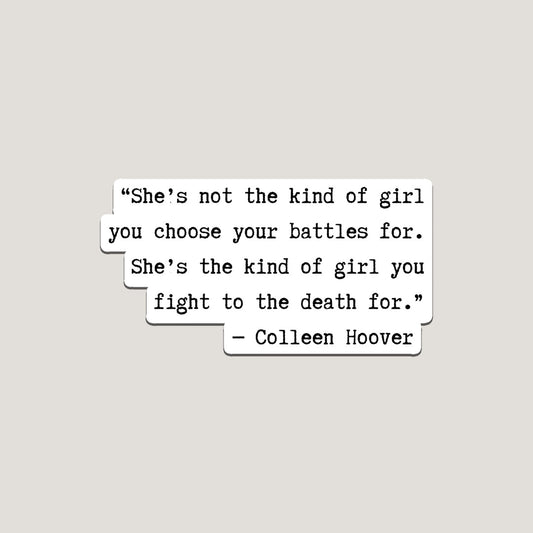 coho quote sticker