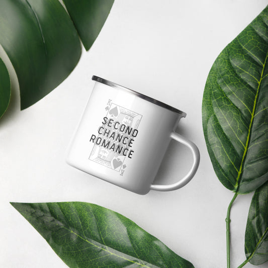 second chance romance enamel mug