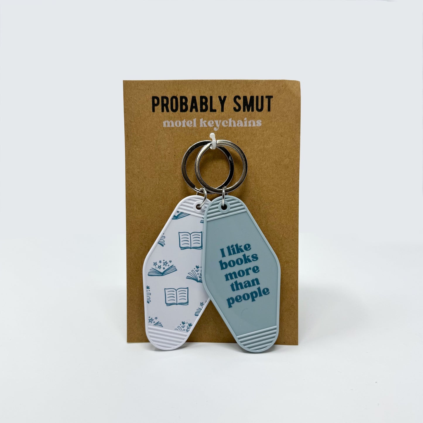 books > people keychain set