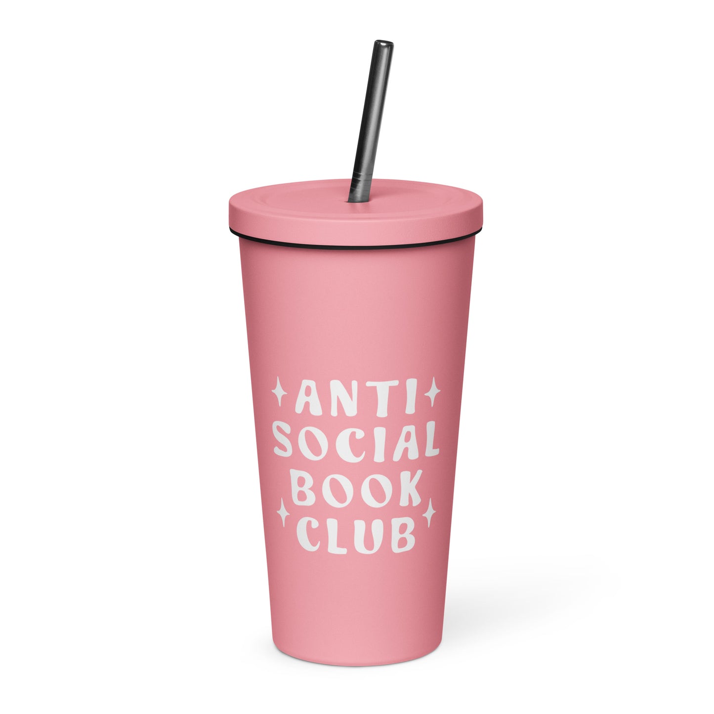 antisocial book club tumbler