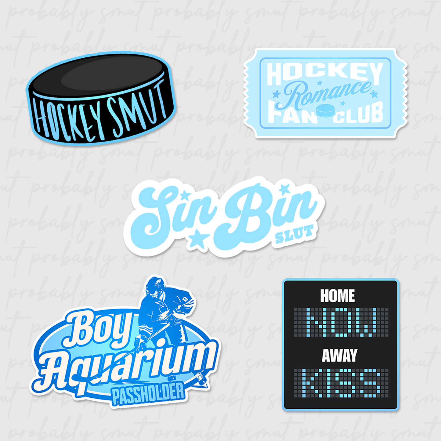 sin bin sticker pack