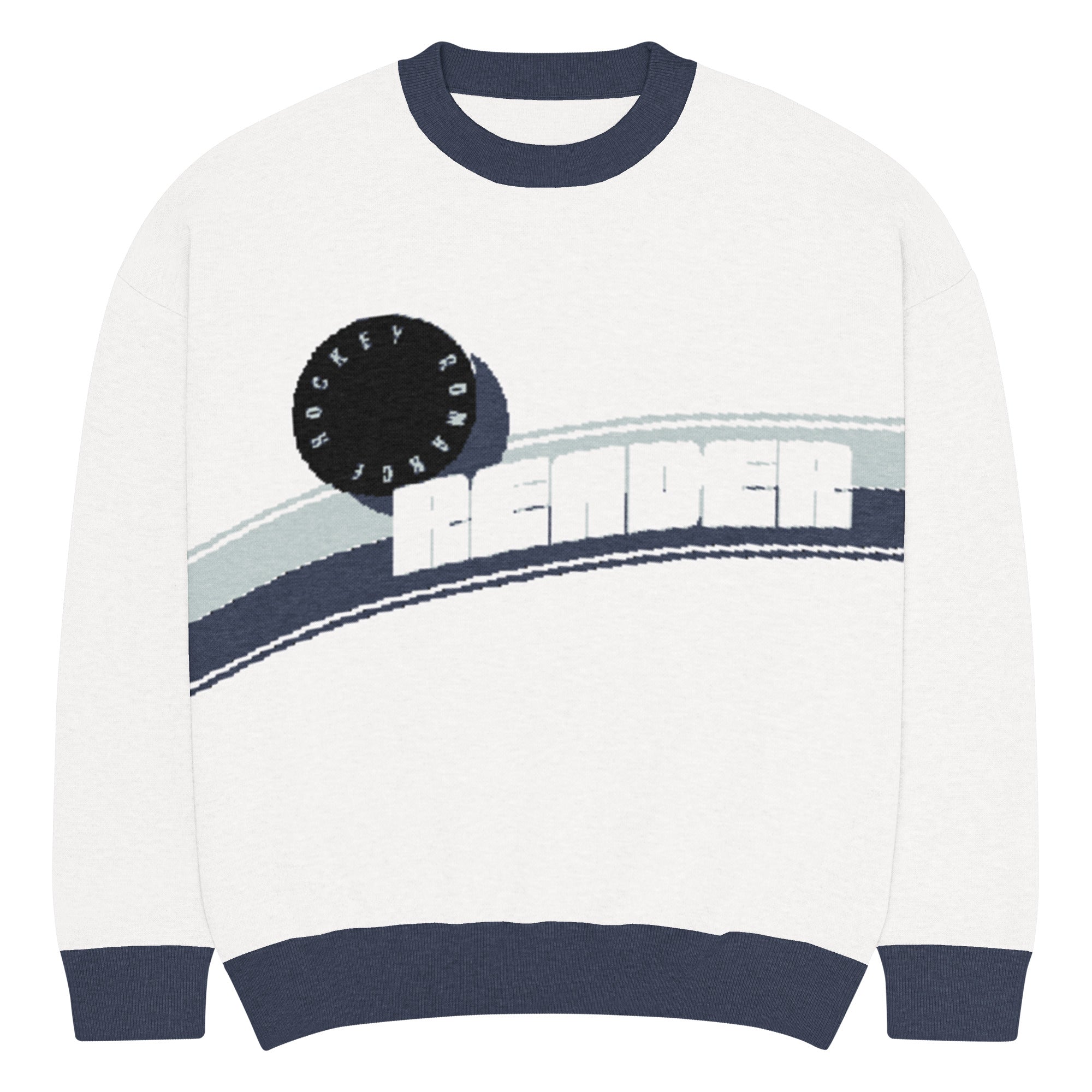 hockey romance reader knitted sweater – probably smut