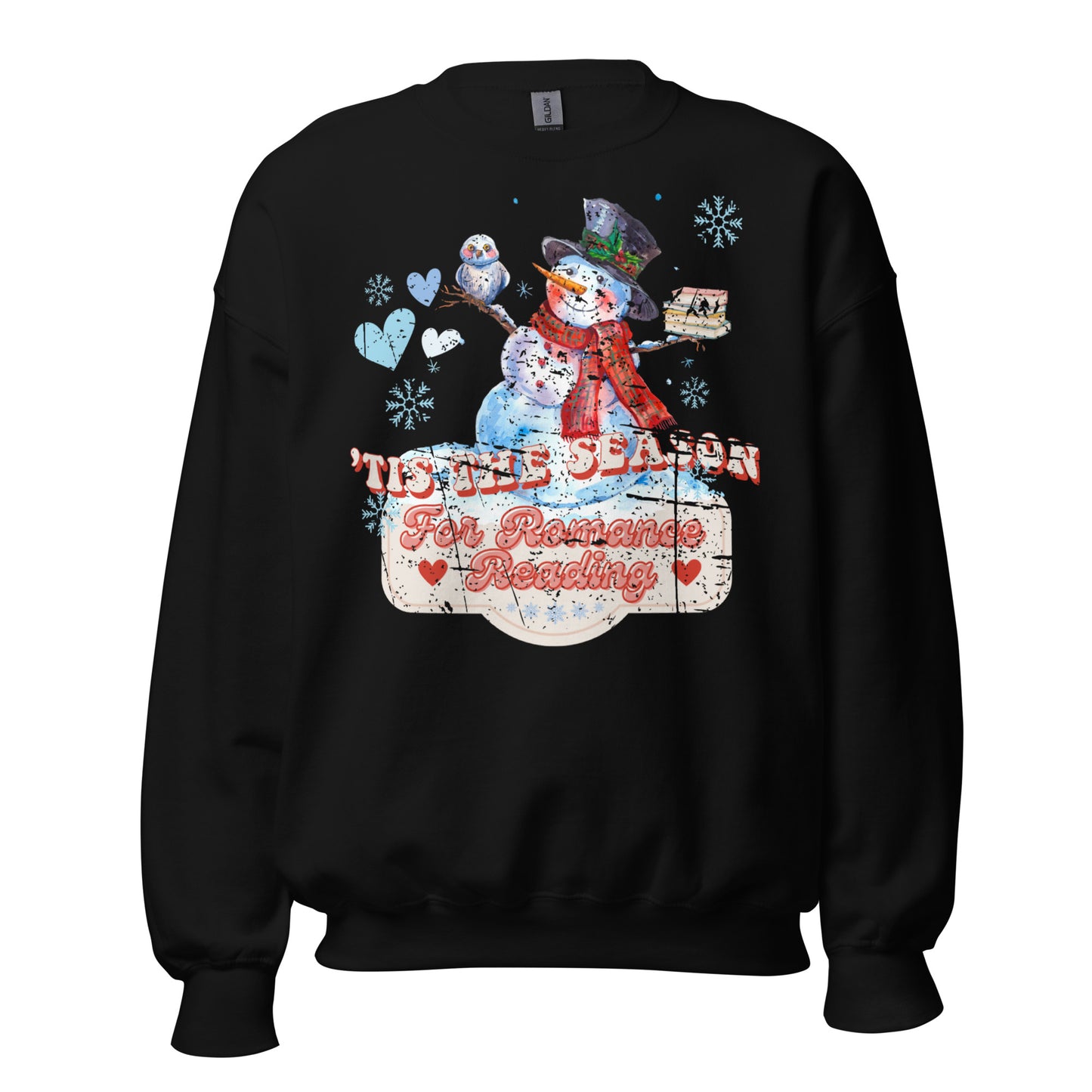 tis the season for romance reading sweatshirt