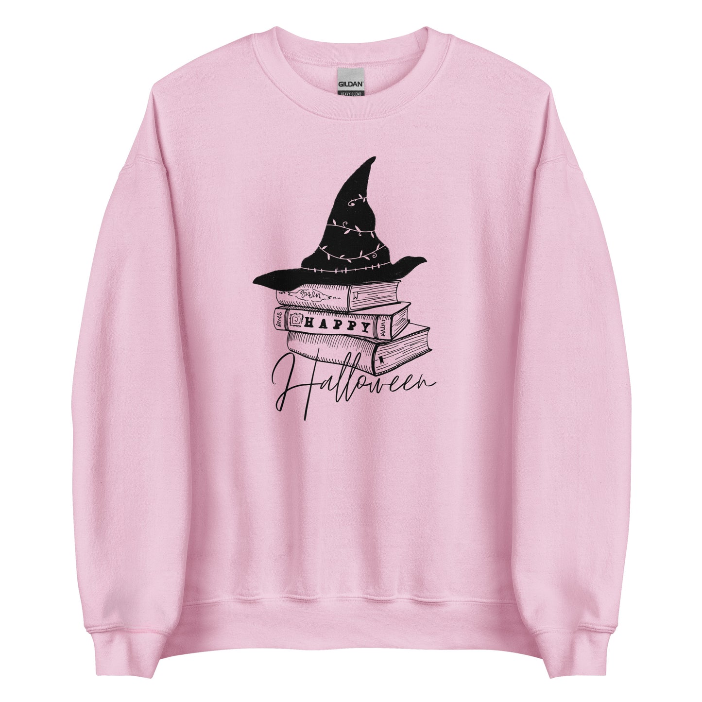 happy halloween books sweatshirt