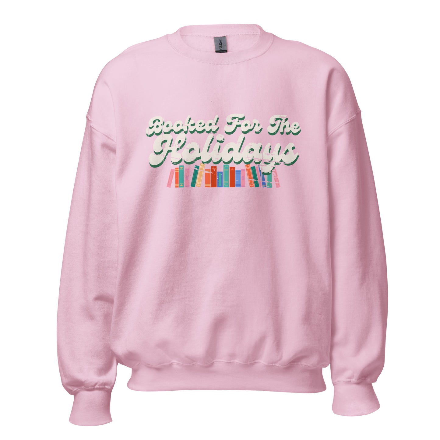 booked for the holidays sweatshirt