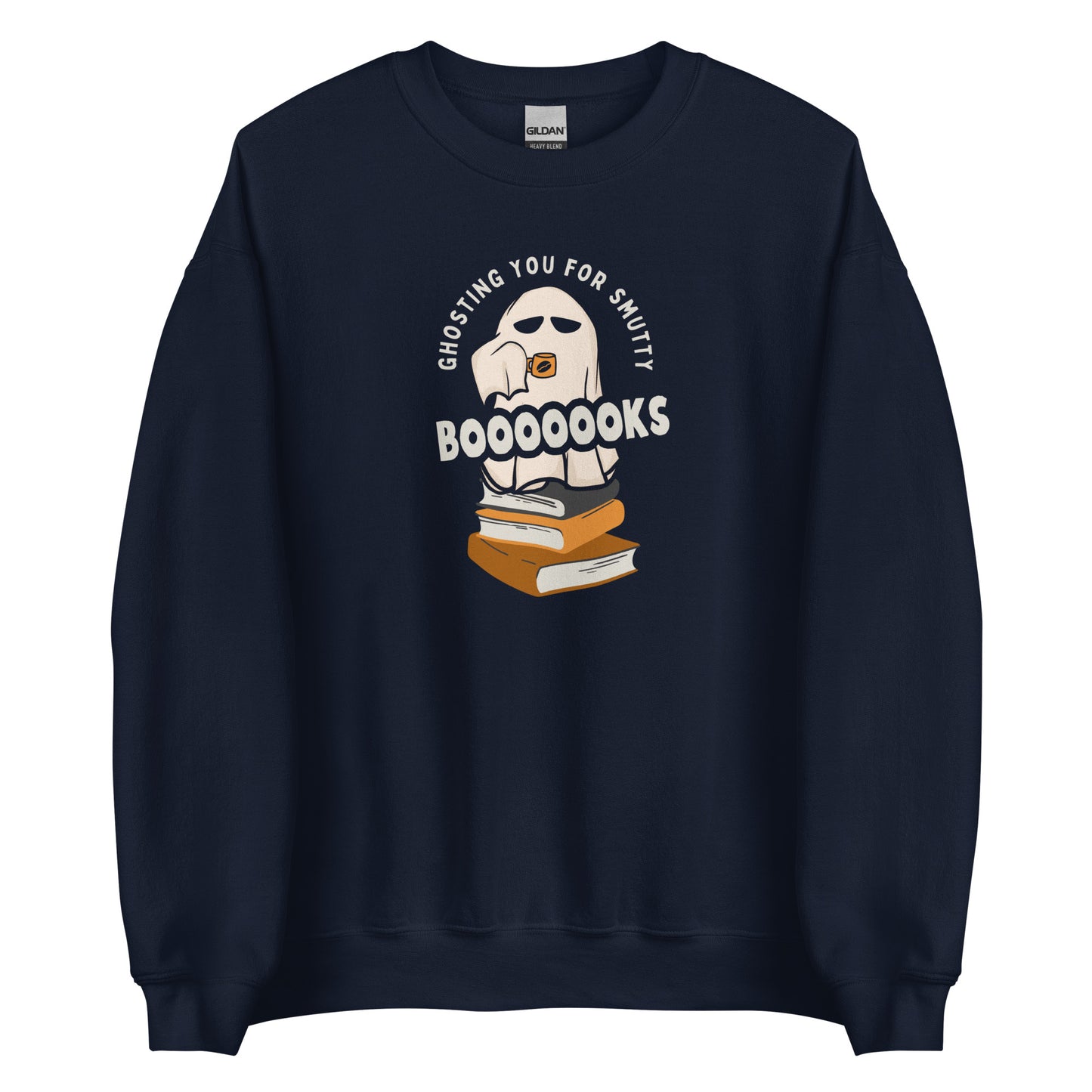 ghosting you for smutty booooks sweatshirt