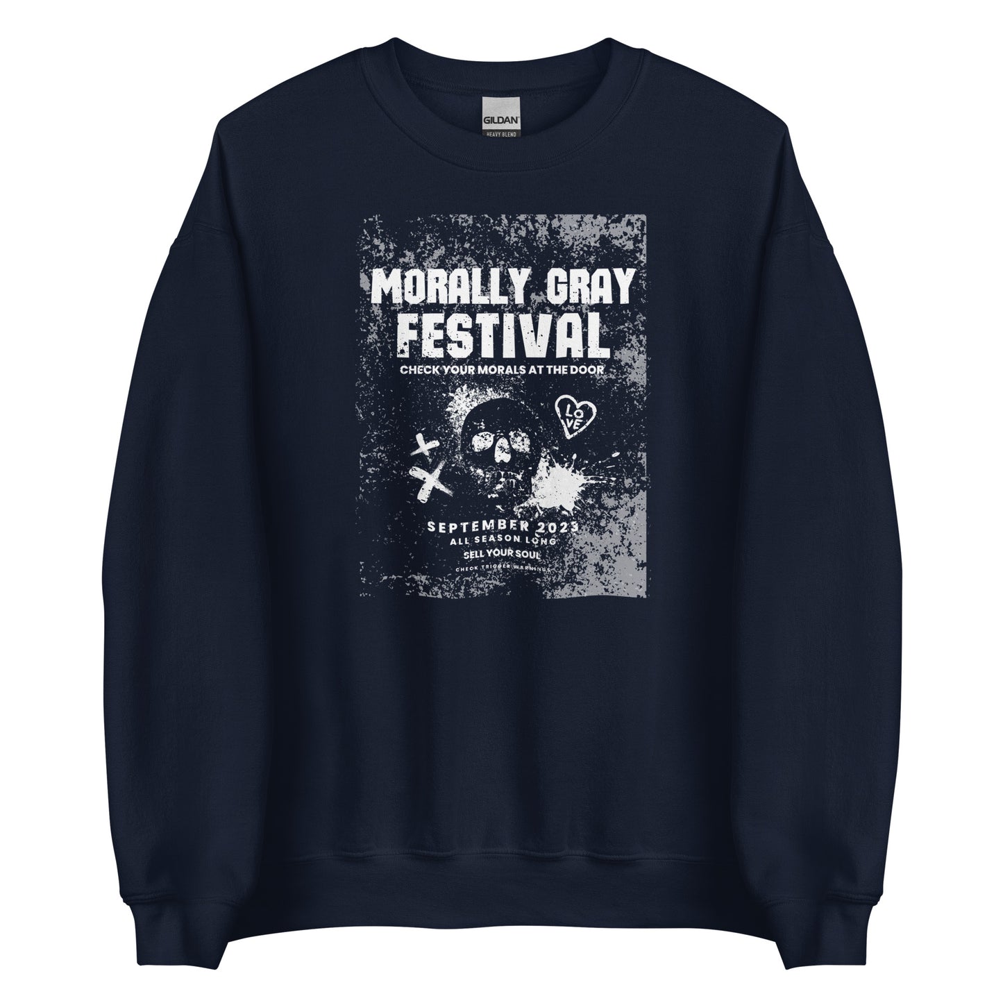 morally gray festival sweatshirt