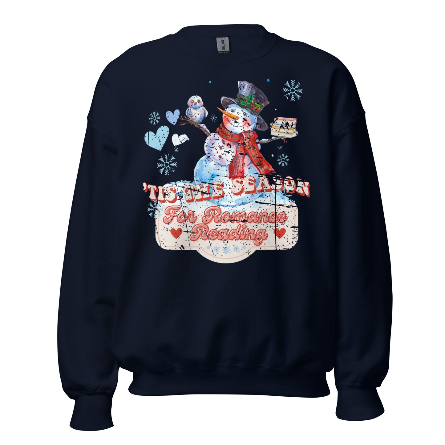 tis the season for romance reading sweatshirt