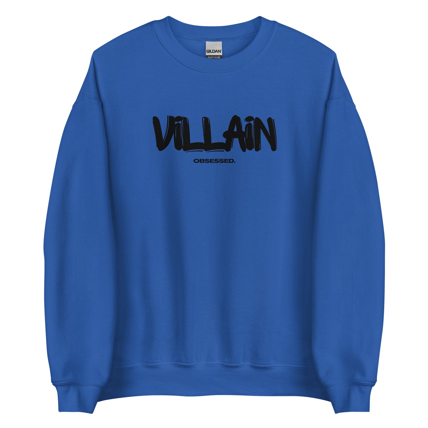 villain obsessed sweatshirt