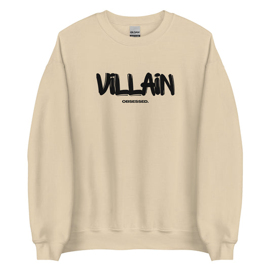 villain obsessed sweatshirt