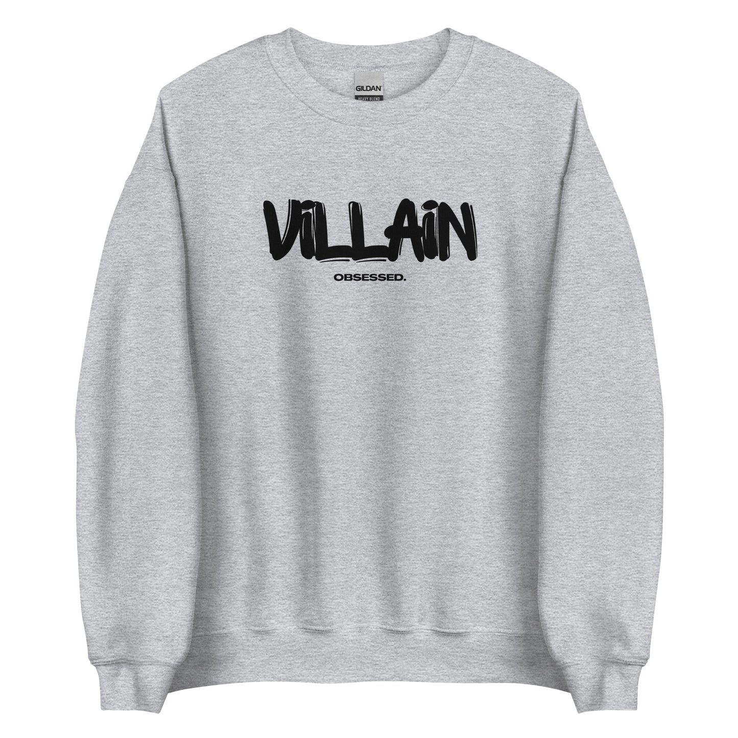 villain obsessed sweatshirt