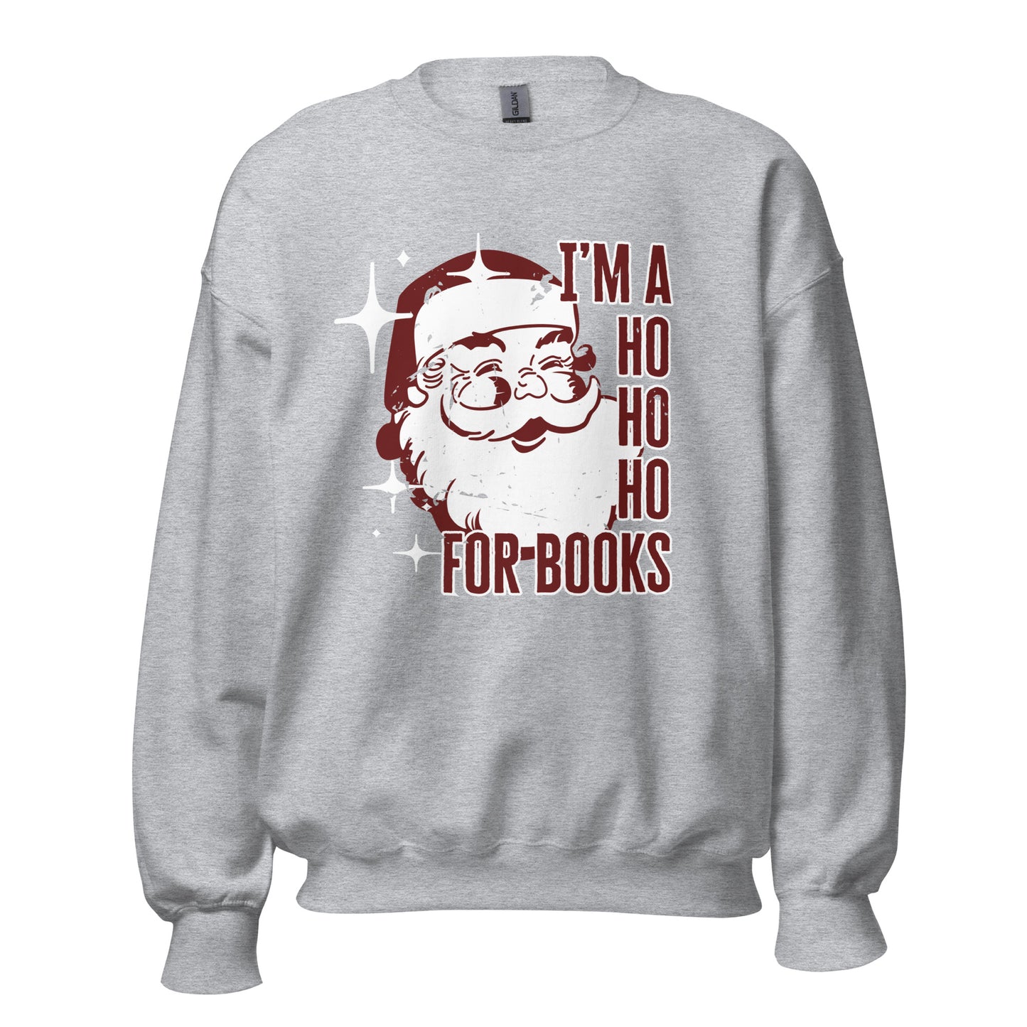 ho ho ho for books sweatshirt