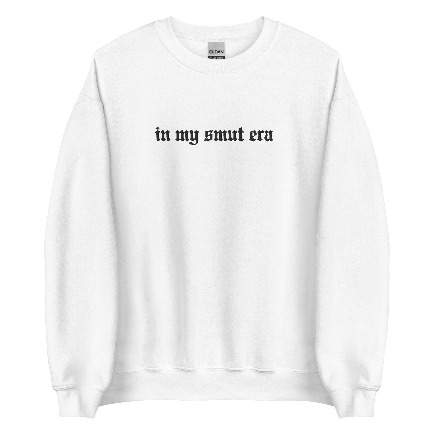 in my smut era embroidered sweatshirt