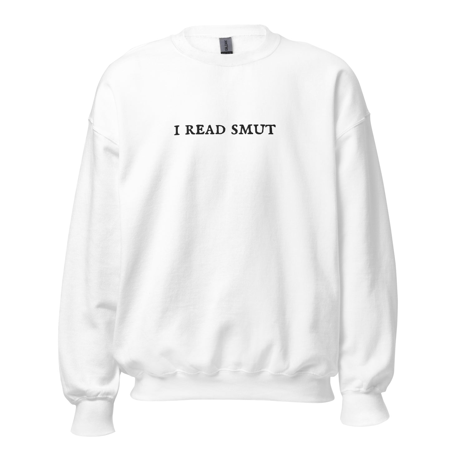 i read smut embroidered sweatshirt