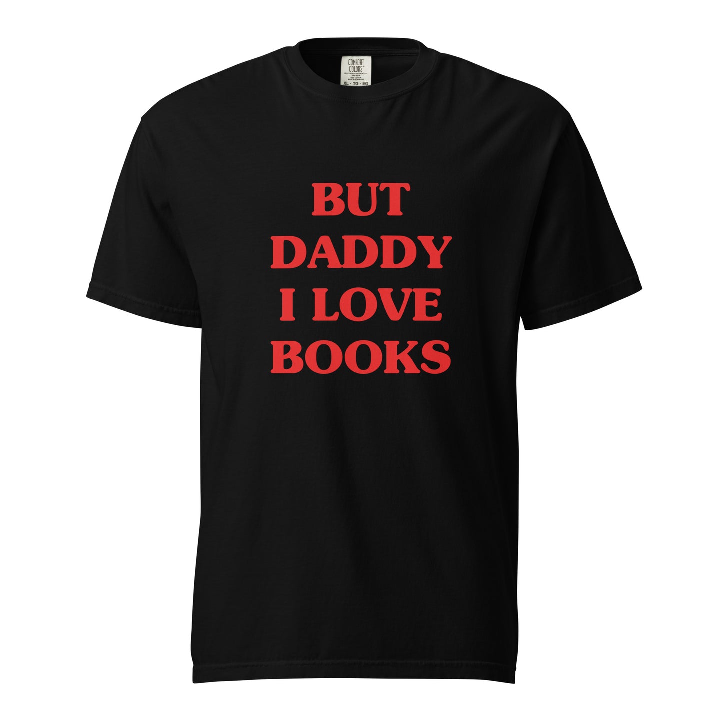 but daddy i love books t-shirt