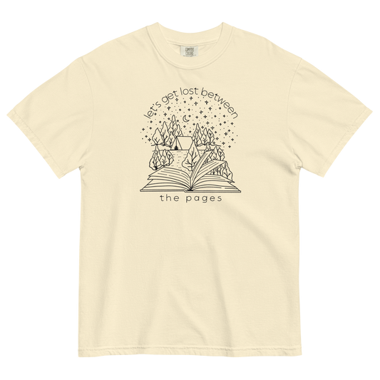 let's get lost graphic tee