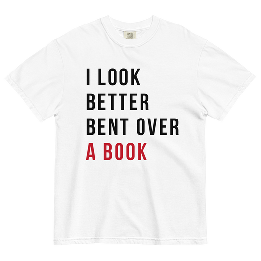 bent over a book (taylor's version) graphic tee