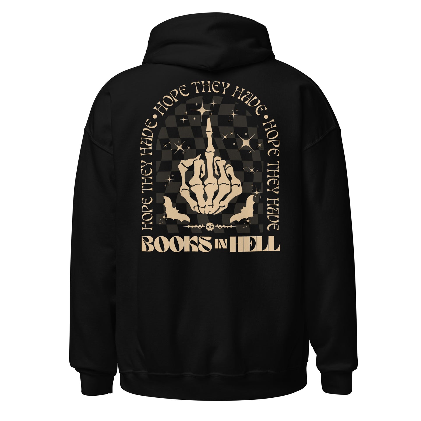hope they have books in hell hoodie