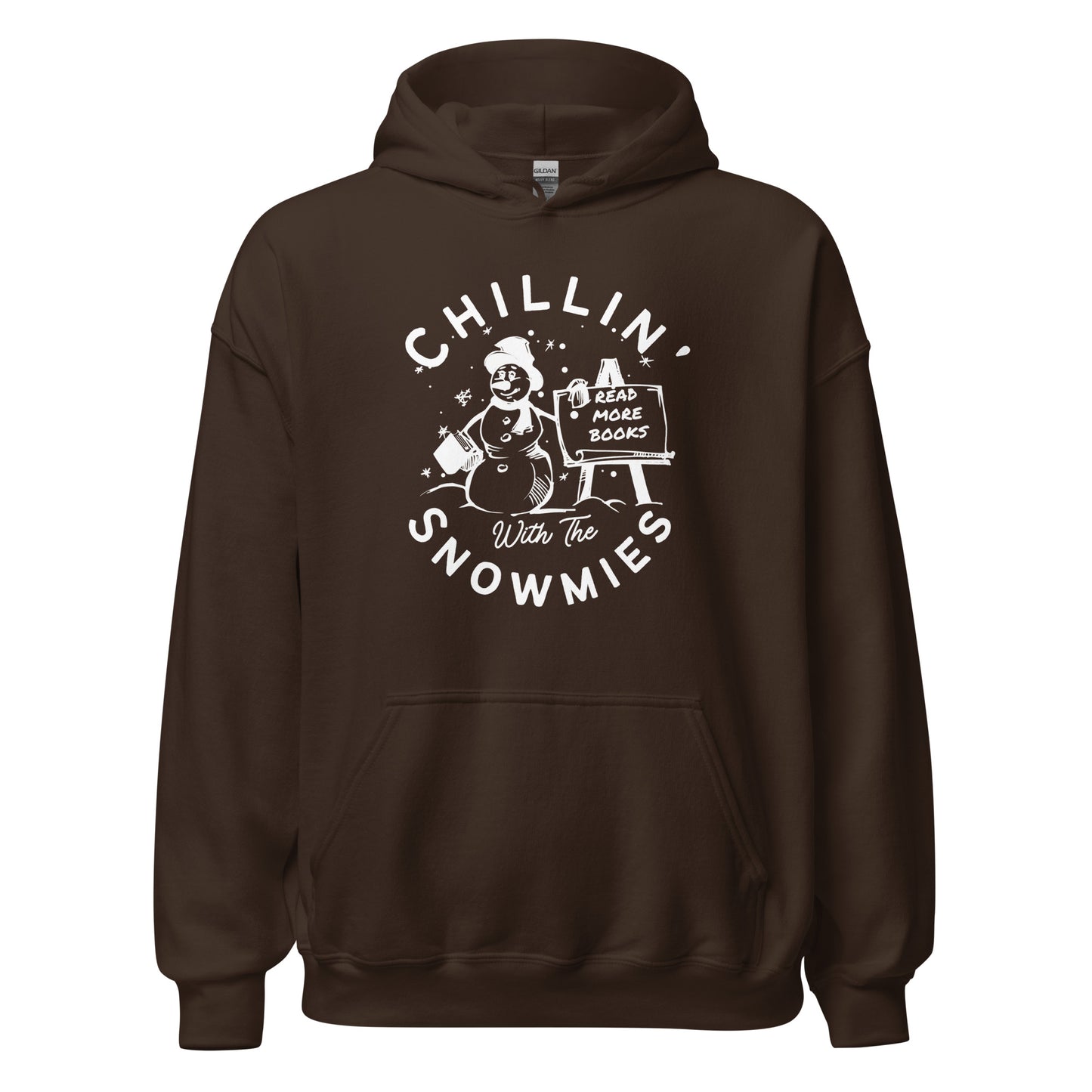 chillin with the snowmies hoodie (white)