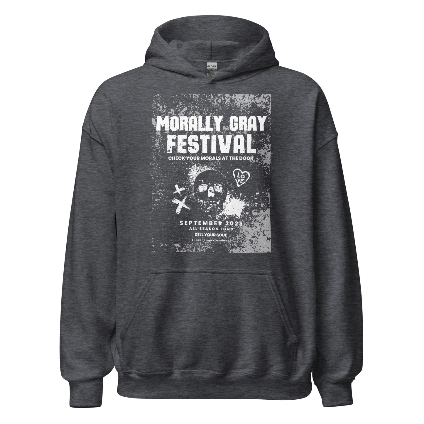 morally gray festival hoodie