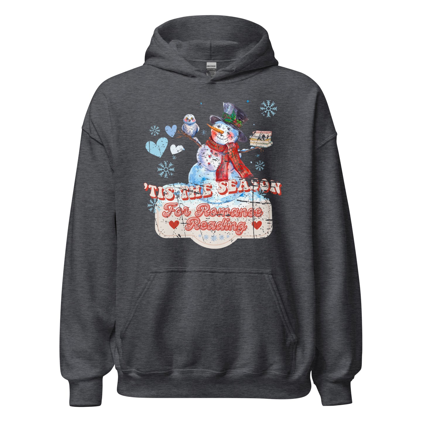 tis the season for romance reading hoodie