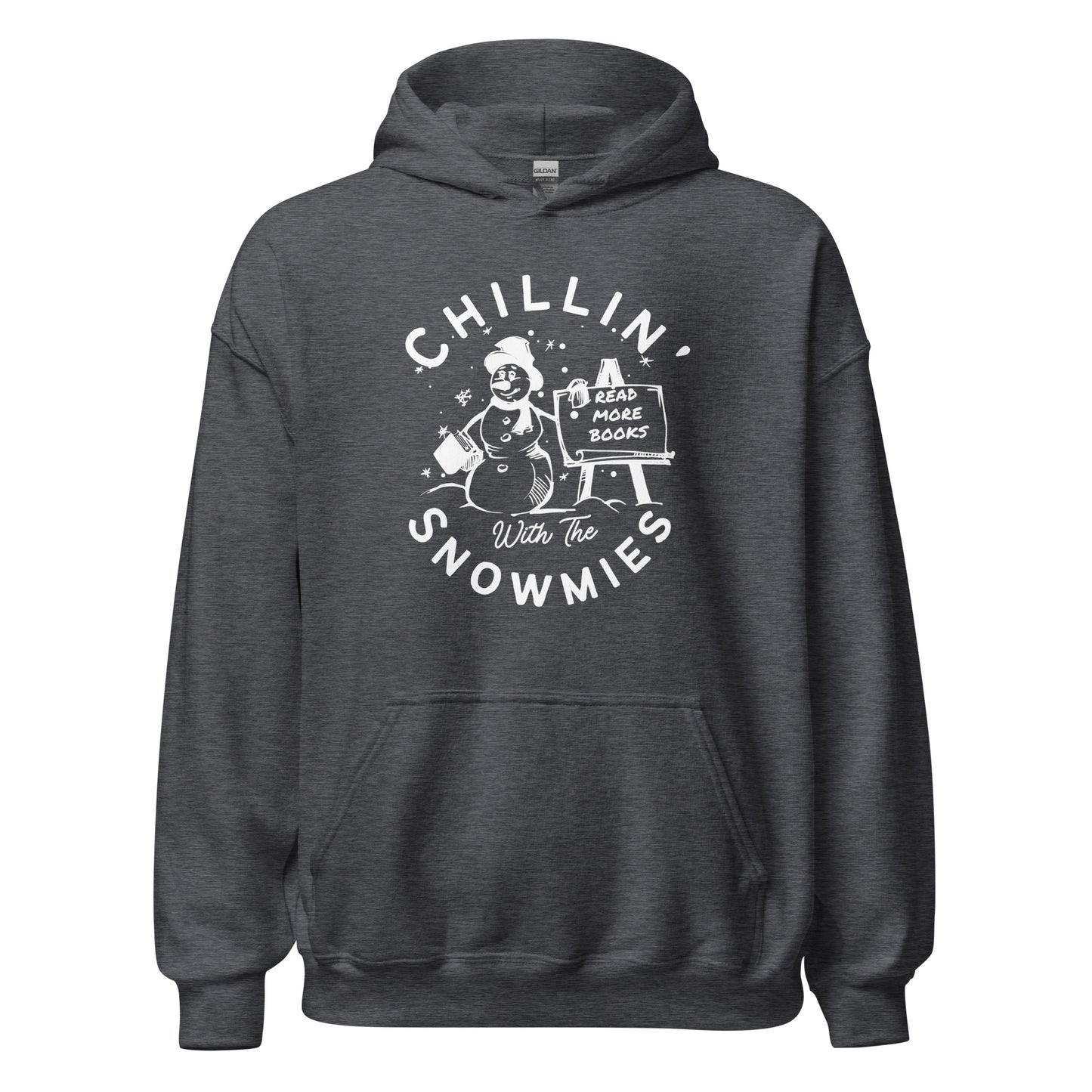 chillin with the snowmies hoodie (white)