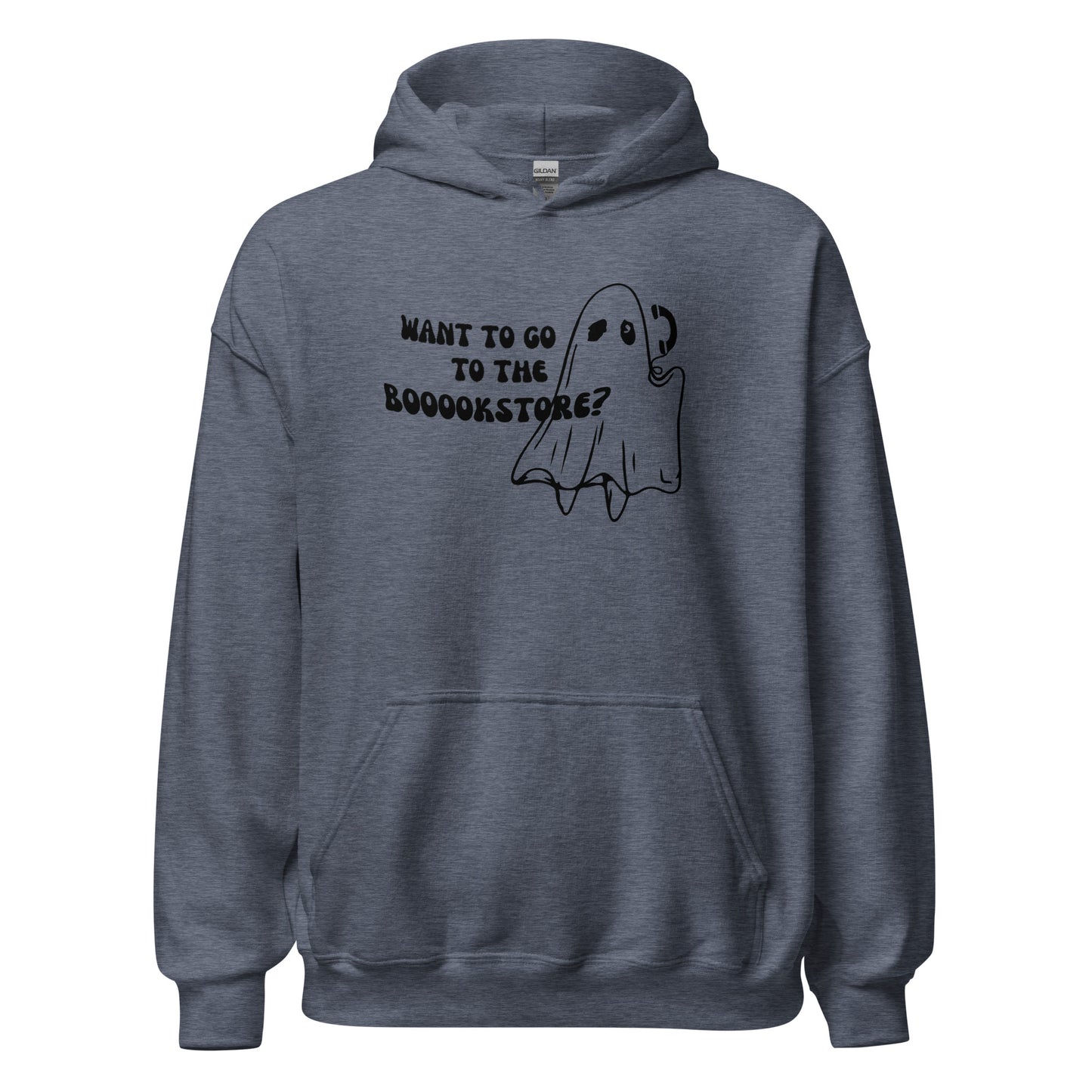 want to go to the booookstore? hoodie (black)