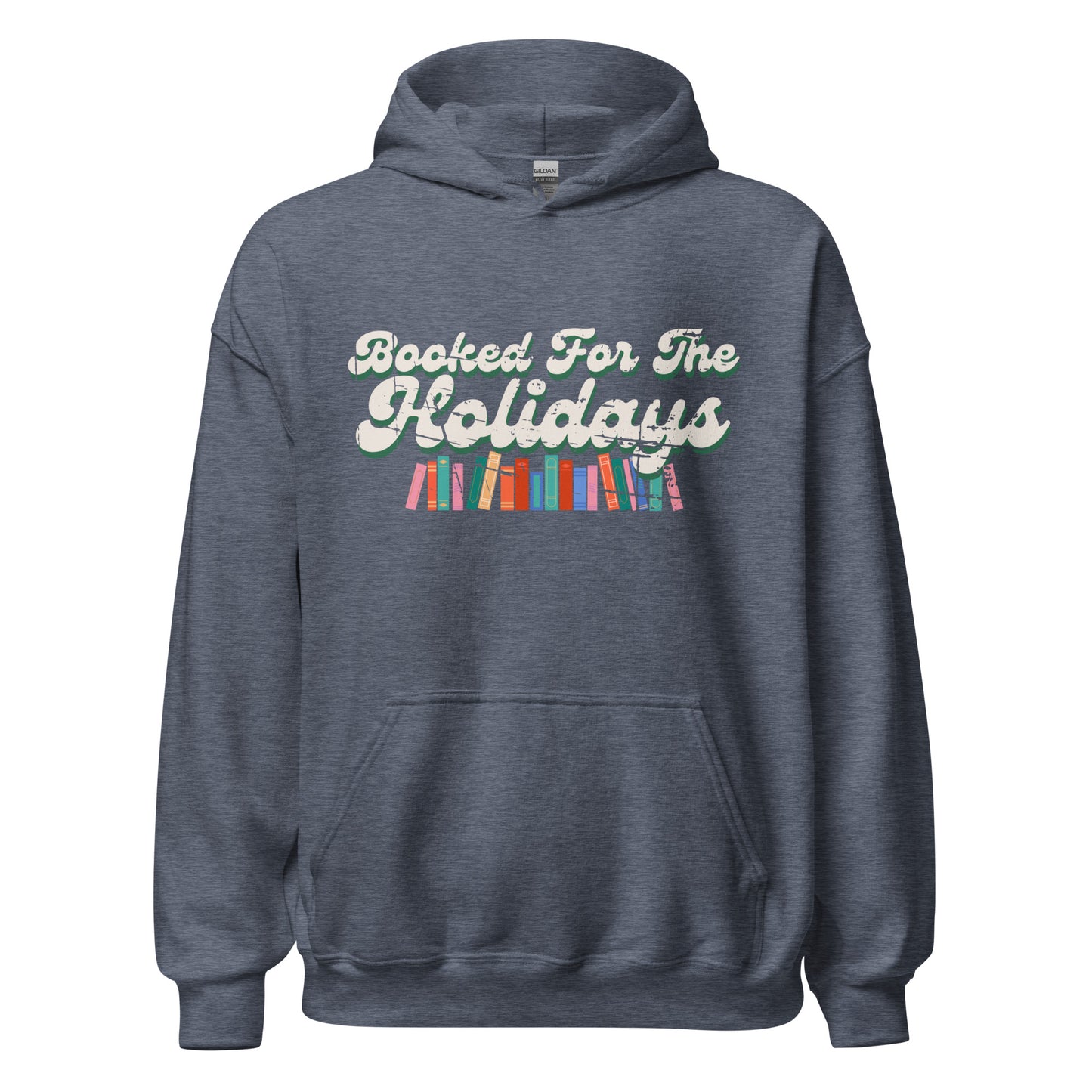 booked for the holidays hoodie