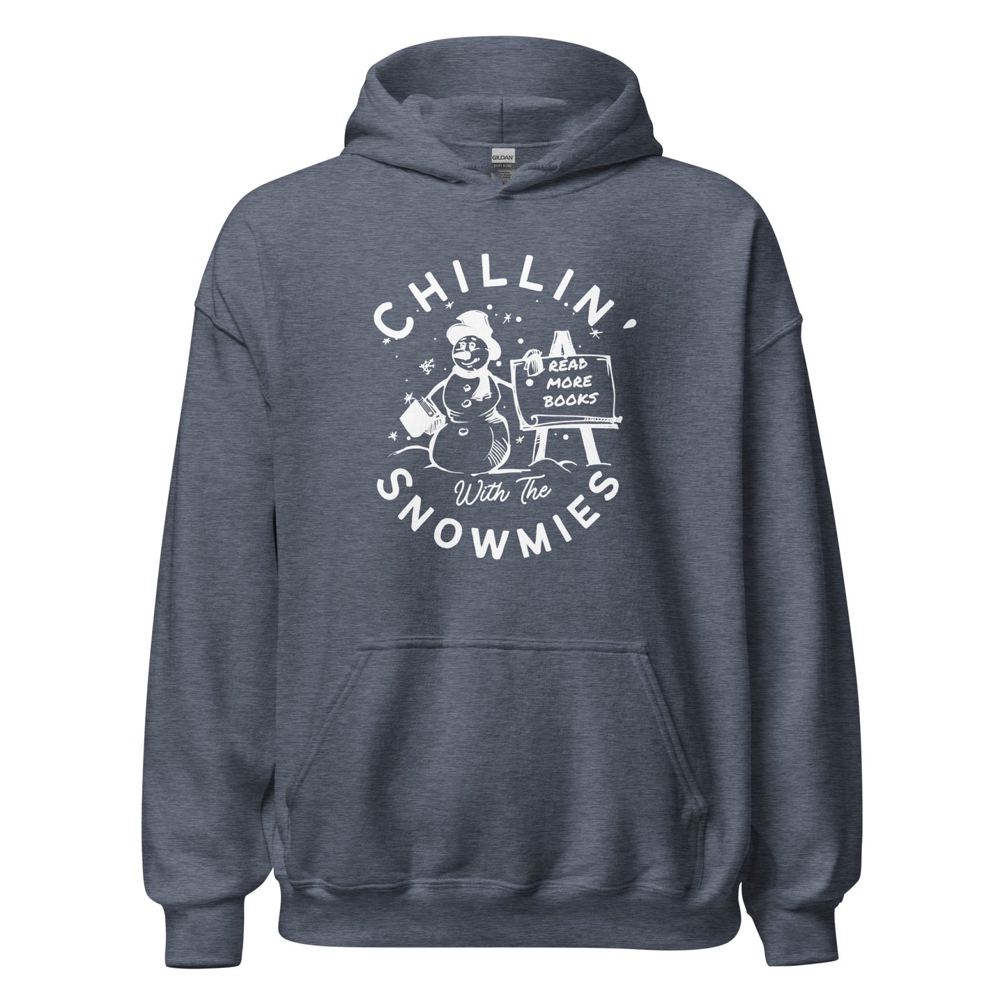 chillin with the snowmies hoodie (white)