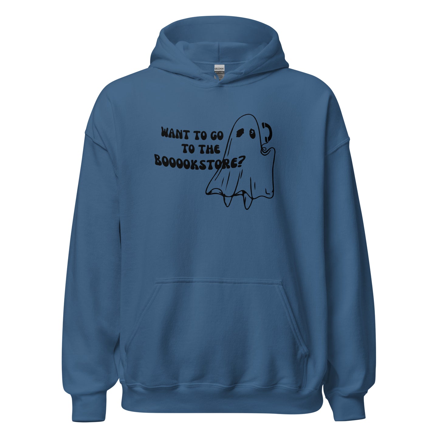 want to go to the booookstore? hoodie (black)