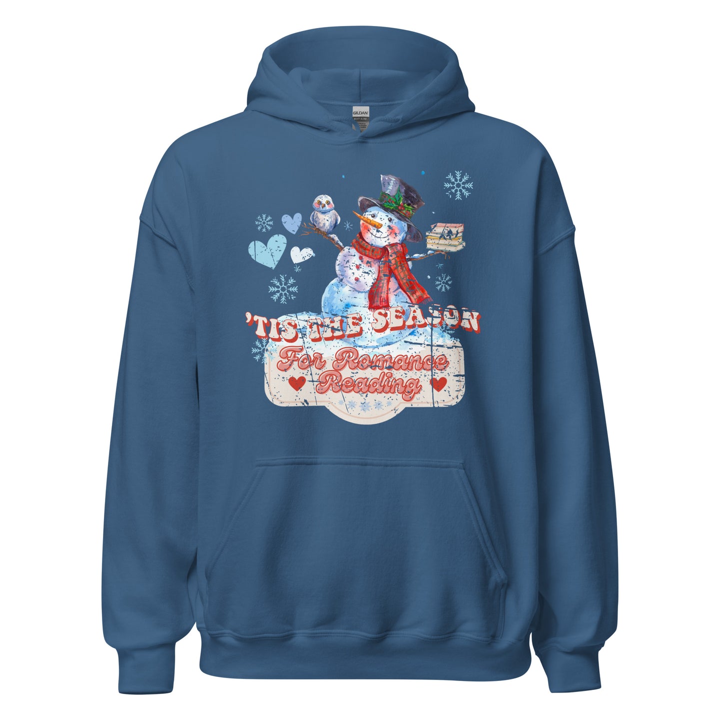 tis the season for romance reading hoodie