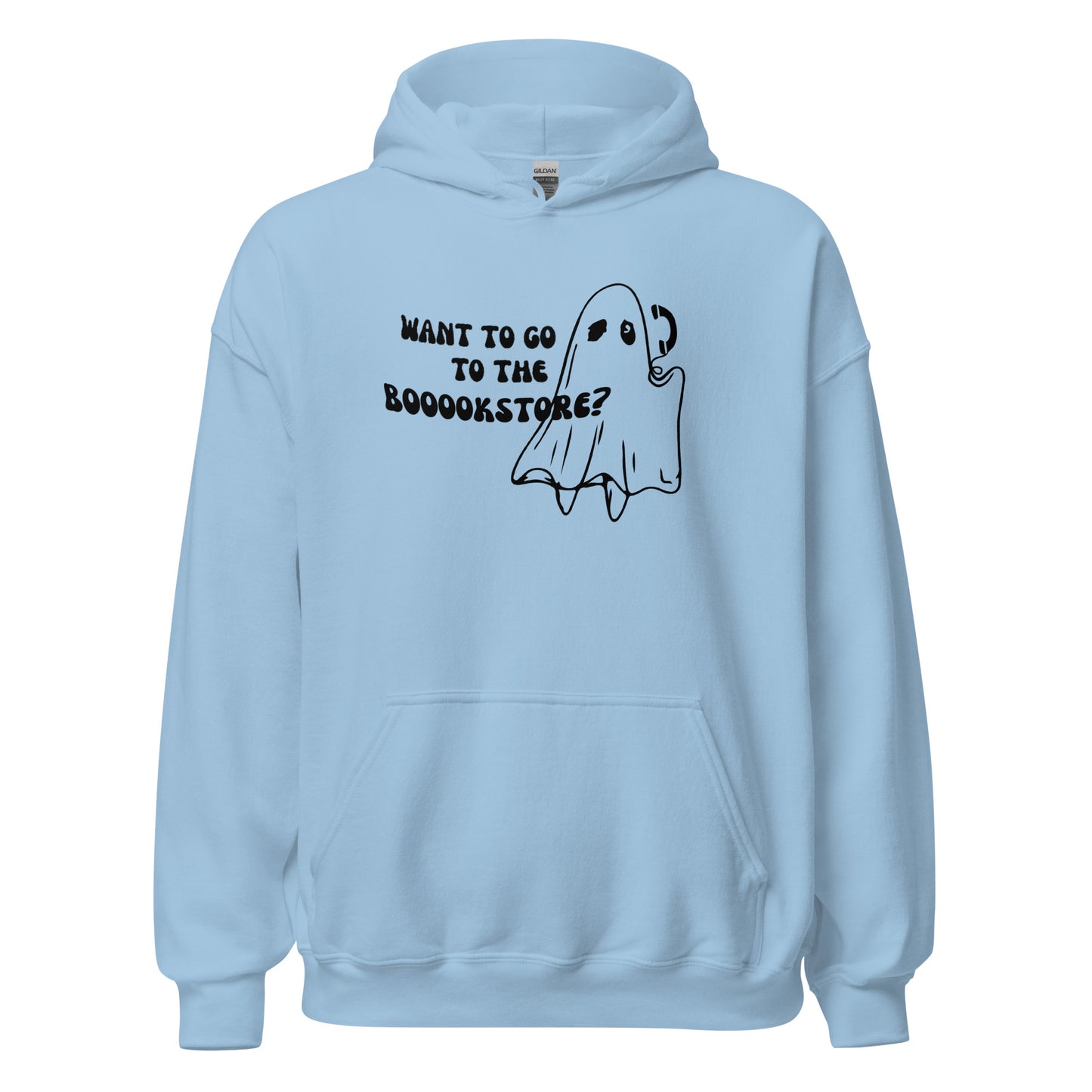 want to go to the booookstore? hoodie (black)