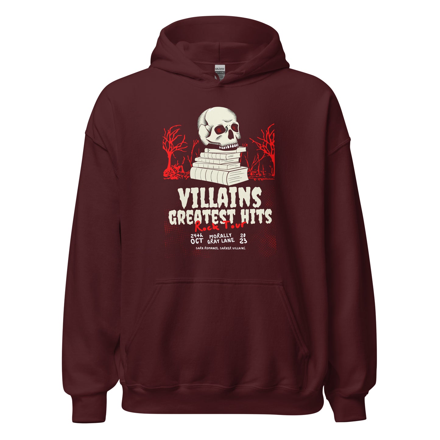 villains greatest hits rock tour hoodie