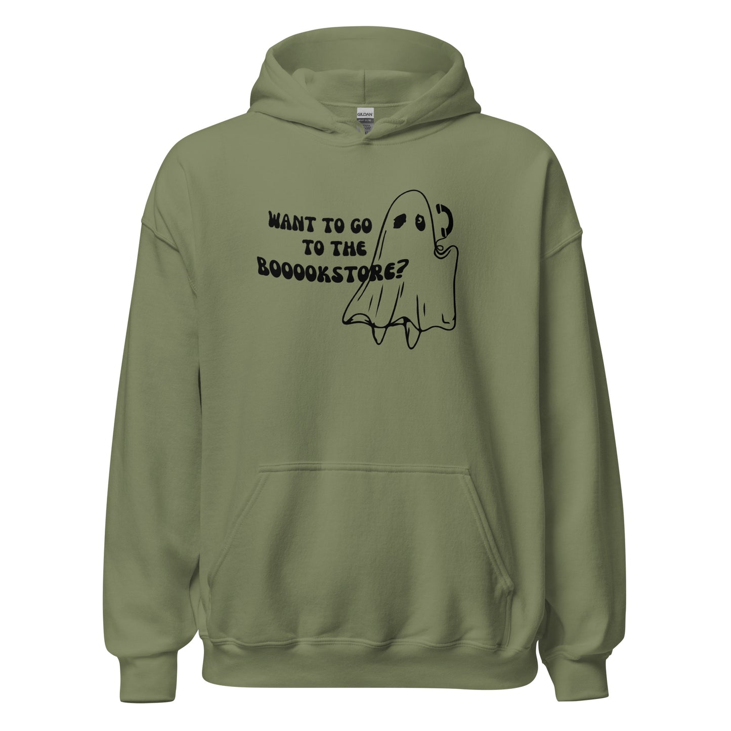 want to go to the booookstore? hoodie (black)